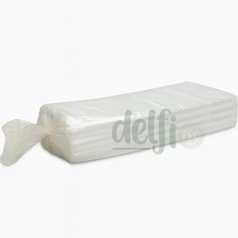 DELFI PRO CRISTAL PEDB Saco Plástico Cristal Transparente Industrial Empresas Embalagem 10kg 60x80cm 50x70cm 80x120cm 70x100cm