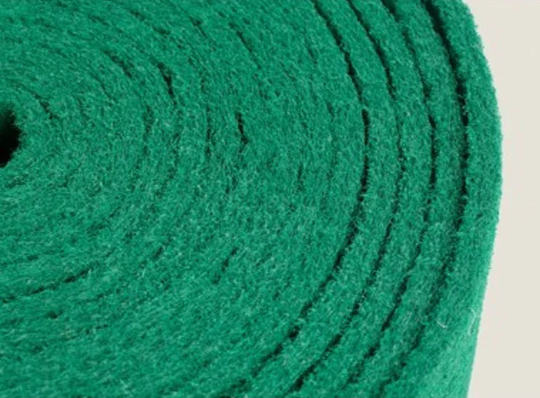 Esfregão Verde Profissional Rolo 6M Abrasivo Limpezas Industriais Empresas