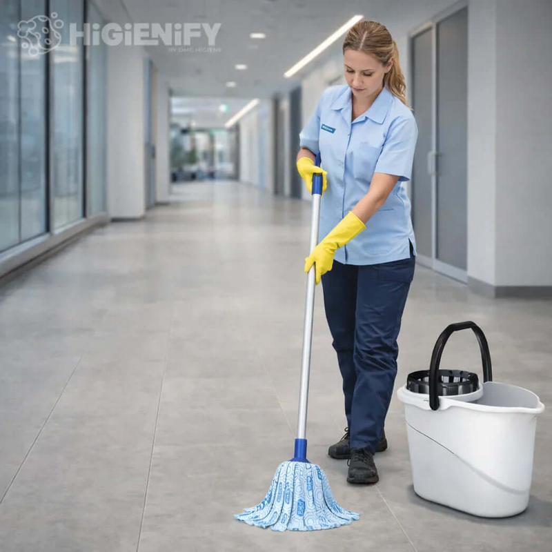 Esfregona Tiras Profissional XL Azul Empresas Limpeza VILEDA