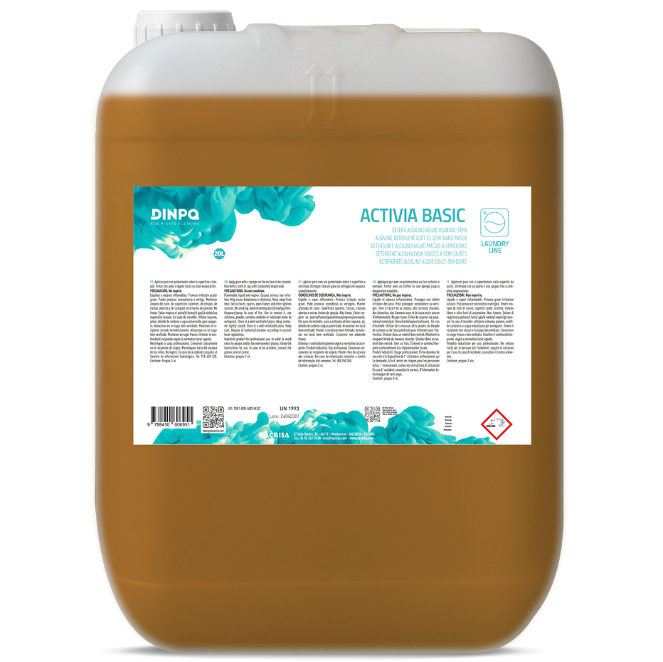 Detergente Líquido Alcalino Máquina Roupa Industrial 20L