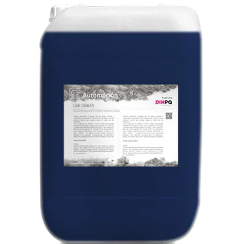 Desengordurante de Carroçarias Auto 20 Litros em embalagem de plástico, desenvolvido para lavagem de carroçarias de automóveis.