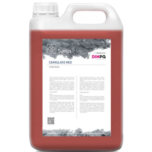 Cera Autobrilhante Vermelha para Pavimentos | 5L