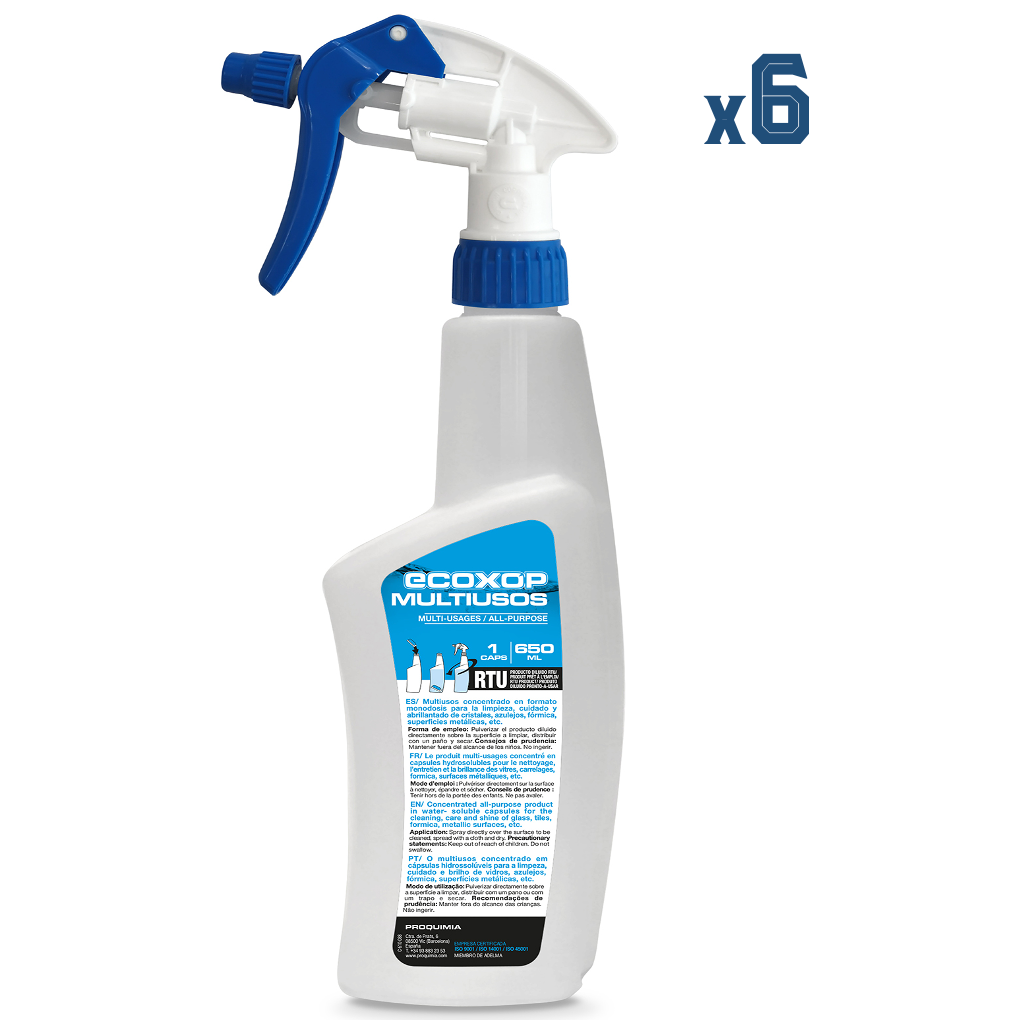 ECOXOP MULTIUSOS BOTTLE KIT (6un)