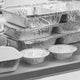 Forma Alumínio Redonda Embalagem Take Away Comida Restaurantes 775ml 1000ml 1420ml