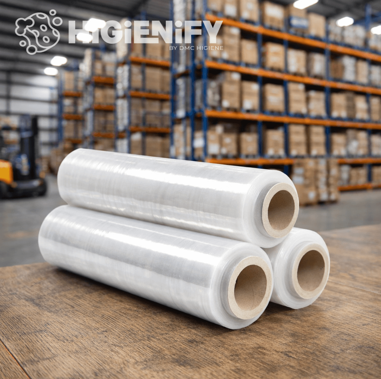 Filme Estirável Transparente Manual para Paletização em destaque, ideal para maximizar a proteção e a eficiência na paletização, perfeito para logistica profissional