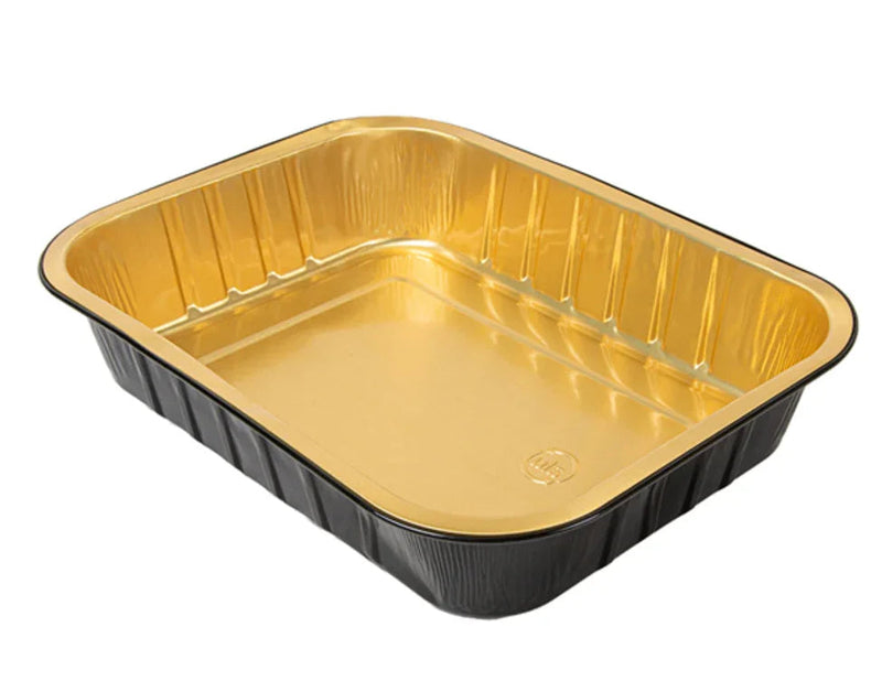 Embalagem Alumínio Retangular Lacada 1500ml Take Away