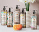 Sabonete Líquido AntiBacteriano GFL Purifying Hand Wash com outros produtos de cuidados pessoais em um ambiente elegante.