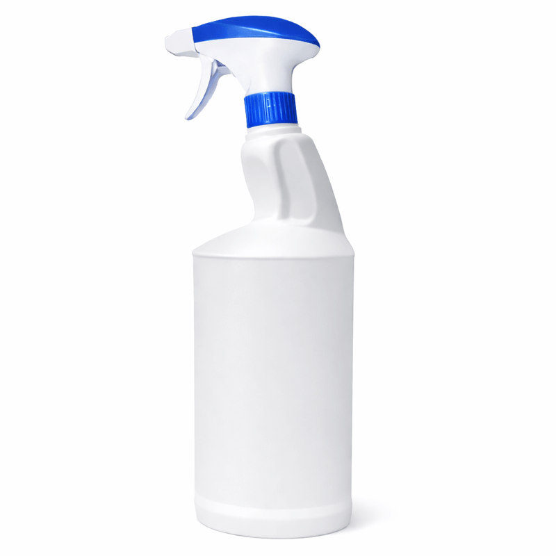 Garrafa Profissional para Detergentes 750ml com pistola pulverizadora incorporada
