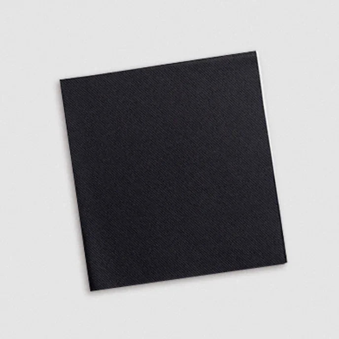 Guardanapos de Bar Pretos Folha Dupla AIRSOFT 20x20cm, caixa com 1800 unidades, tecido seco, ideal para eventos e serviços.