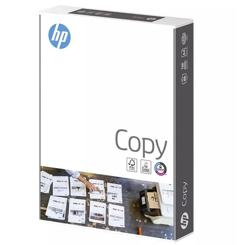 Papel Fotocopia A4 80g HP COPY Resma Copia Impressão Escritórios Empresas Escolas Barato Económico
