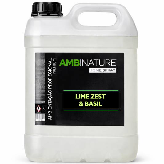 Ambientador Líquido Premium Lime Zest & Basil | 5L