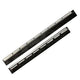 Guia em Inox com Borracha para Rodo Limpa Vidros PULEX CHANNEL