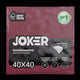 Guardanapos de Mesa Bordô Folha Dupla PPP 40x40cm Joker com 1200 unidades, absorventes e resistentes.