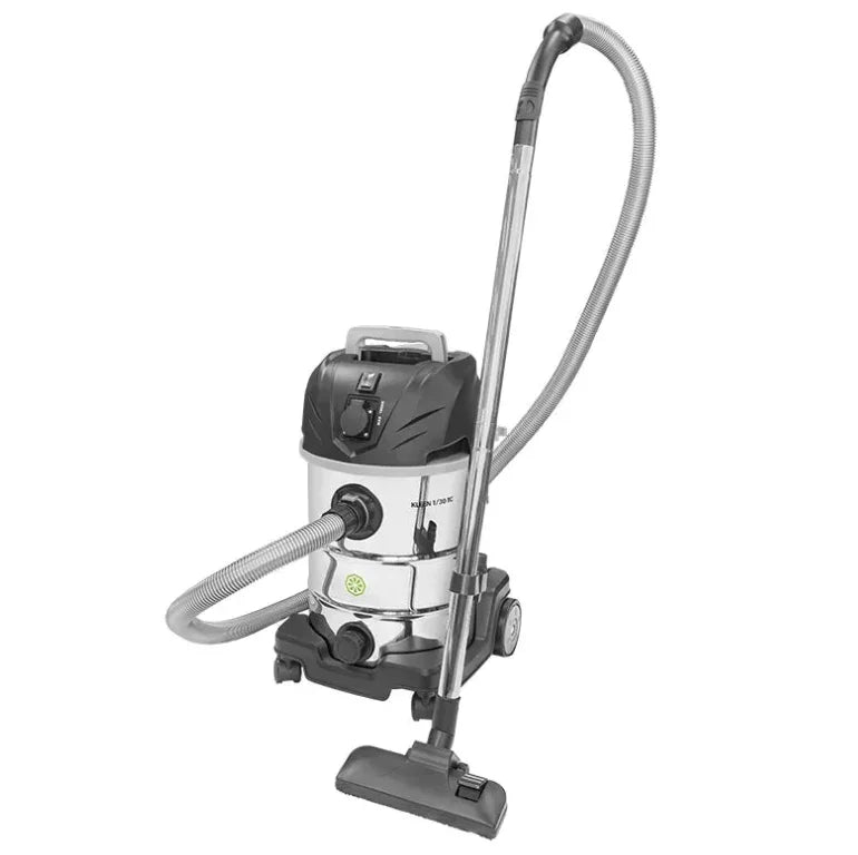 Aspirador Profissional de Pós e Líquidos para Construção IPC KLEEN 1/30 com todos os acessórios montados