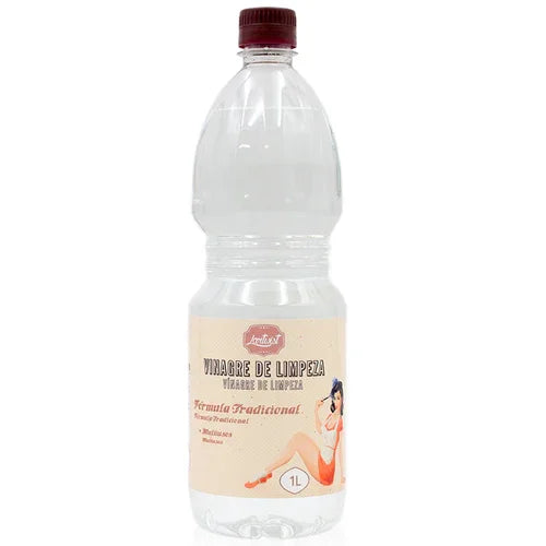 Garrafa de Vinagre de Limpeza 1L Lartwist, produto ideal para limpeza e desinfecção.