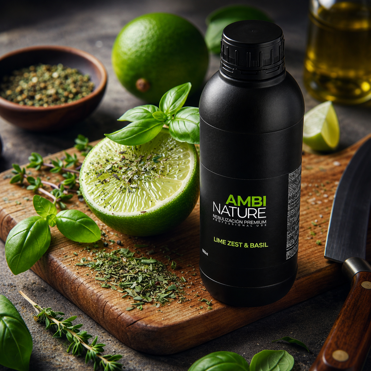 Essência Nebulizadora Lime Zest & Basil | 1000ml