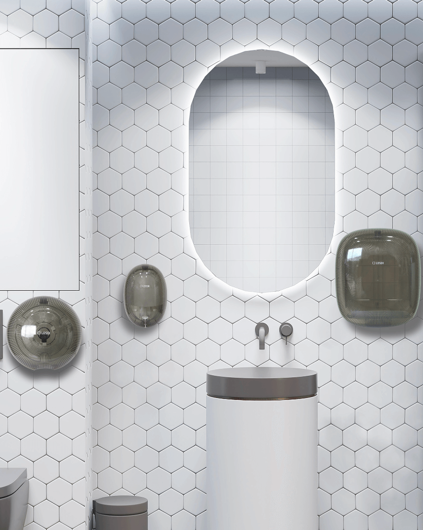 Dispensador Papel Higiénico Jumbo Preto Toalhas Mão Zig-Zag Rolo Multiusos Espiral Zeta Mecha Cozinhas TORK RENOVA LOSDI STAR