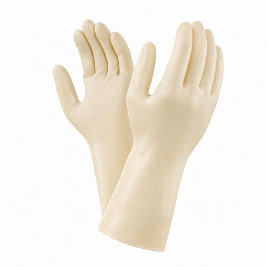 Luva Latex Satinada Reforçada
