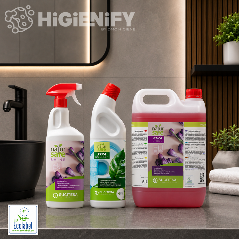 Detergente Limpador WC Cítrico Ecológico em embalagem de 5L, ideal para limpeza profissional e ecológica.