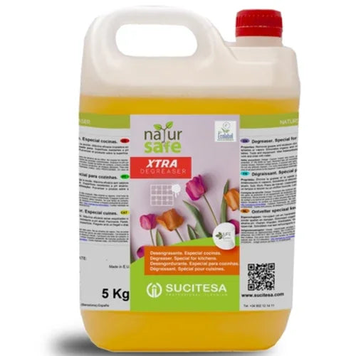 Garrafão de Desengordurante Multiusos Ecológico 5 Litros da marca NATURSAFE XTRA DEGREASER
