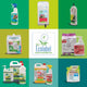 Detergente Multiusos Ecológico Concentrado em Monodoses da NATURSAFE PLUS QUICK com embalagem ecológica.