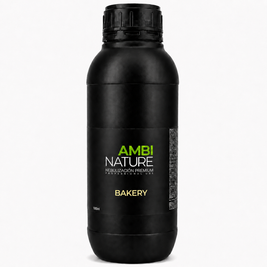 Essência Nebulizadora de Óleos Essenciais Bakery | 1000ml | Frasco de nébulização da AMBINATURE com aroma premium