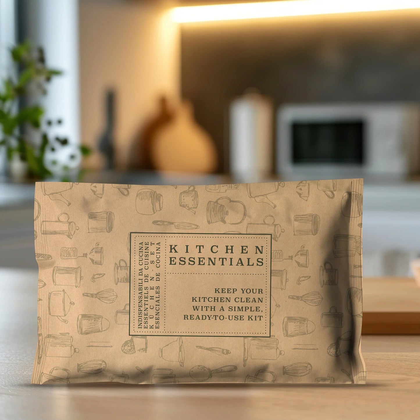 Kit Limpeza de Cozinha Amenities GFL