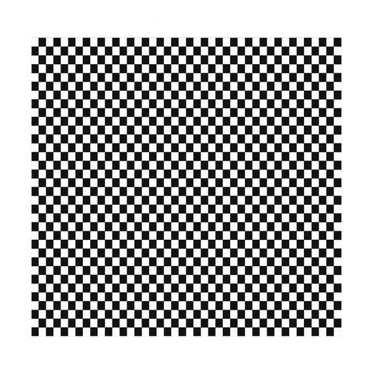 papel folha anti-gordura fitipaldi 31x31cm xadrex preto branco 1000 folhas hamburger fast food restaurante