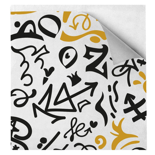 PAPEL BOLSA ANTI-GORDURA ABERTURA 2 LADOS GRAFFITI 16x16 Fast Food Hamburger Kebab Premium Take Away Restaurante