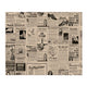 PAPEL FOLHA ANTI-GORDURA TIMES OLD 28x34 Folhas Jornal Impresso Hamburger Restaurante