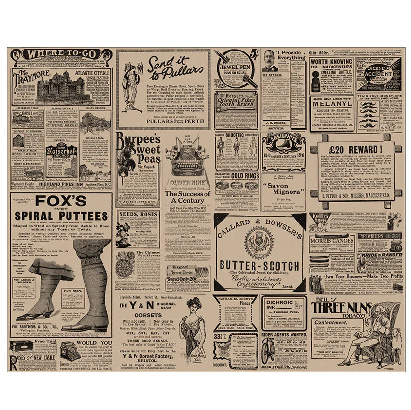 PAPEL FOLHA ANTI-GORDURA TIMES OLD 31x38 Folhas Jornal Antigo Impresso Fast Food Hamburgeria Restaurante