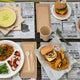 PAPEL BOLSA FOLHA ANTI-GORDURA TIMES Sandwich Hamburger Fast Food Restaurante Take Away Jornal