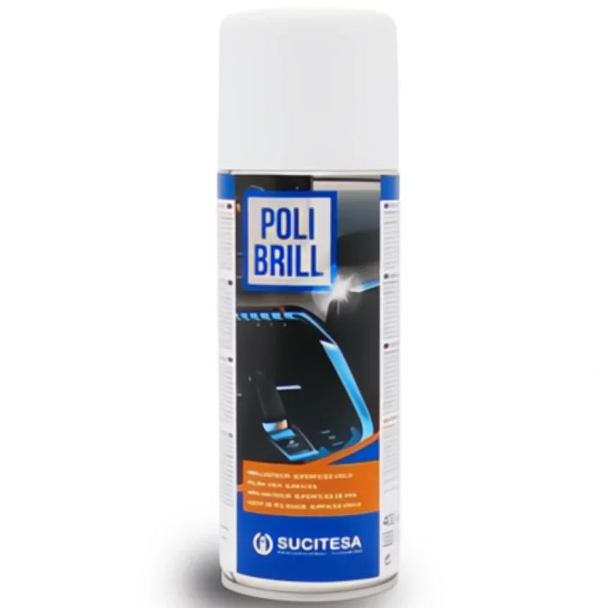 Lata Aerossol Abrilhantador de Tabliers Profissional 520ml da marca POLIBRILL