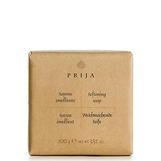 Sabonete Sólido PRIJA 100g - embalagem do sabonete em formato amenities hotelaria.