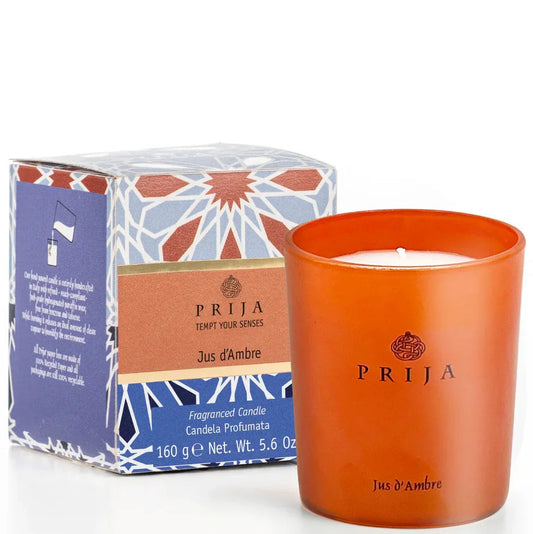Vela Aromática Decorativa Prija Jus d'Ambre | 160g