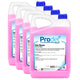 4 Garrafões de Sabonete Gel das Mãos Profissional 5L prolado da marca PRODET GEL P no aroma rosa tropical