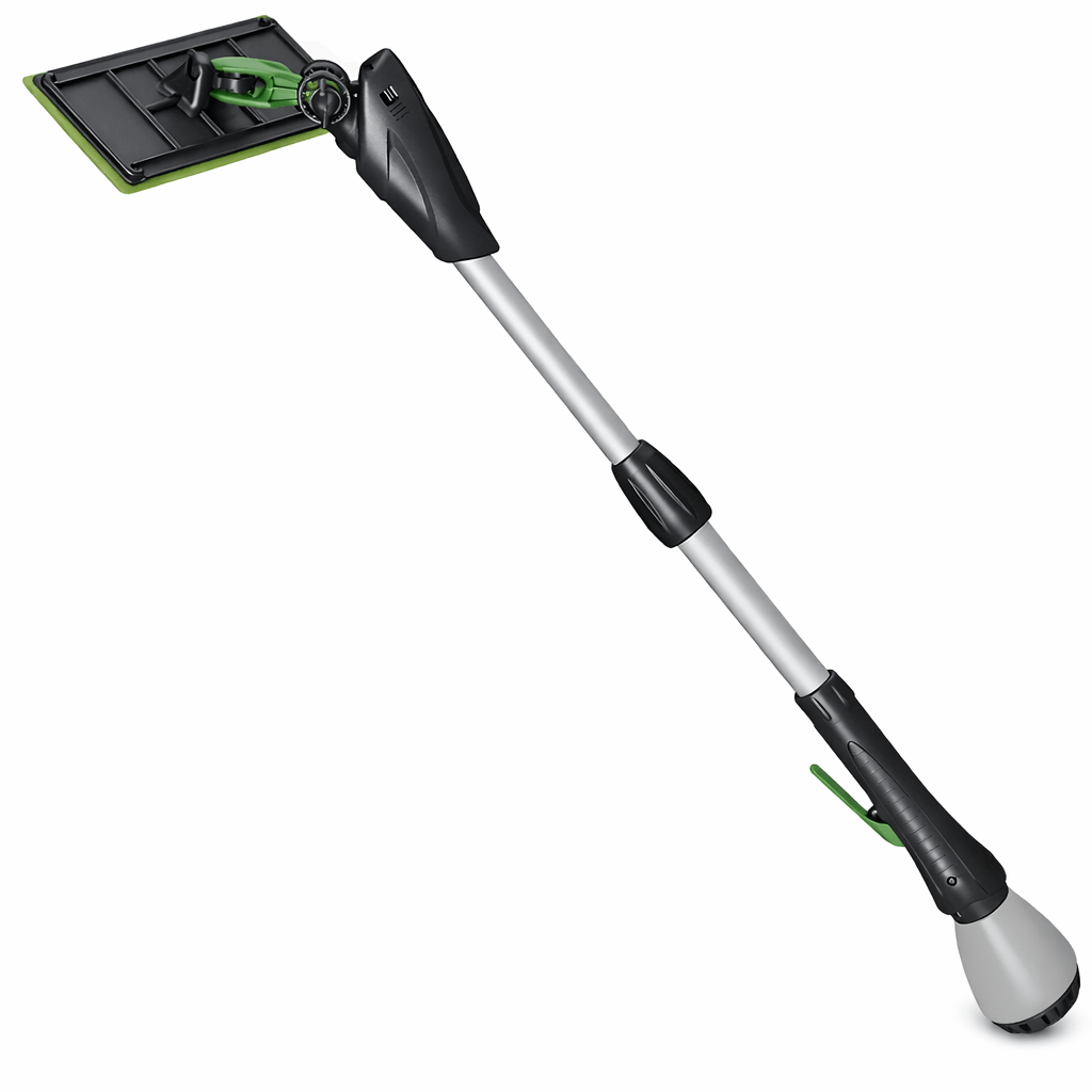 Equipamento Limpa Vidros Profissional com Depósito PULEX CLEANO com cabo telescópico extensível