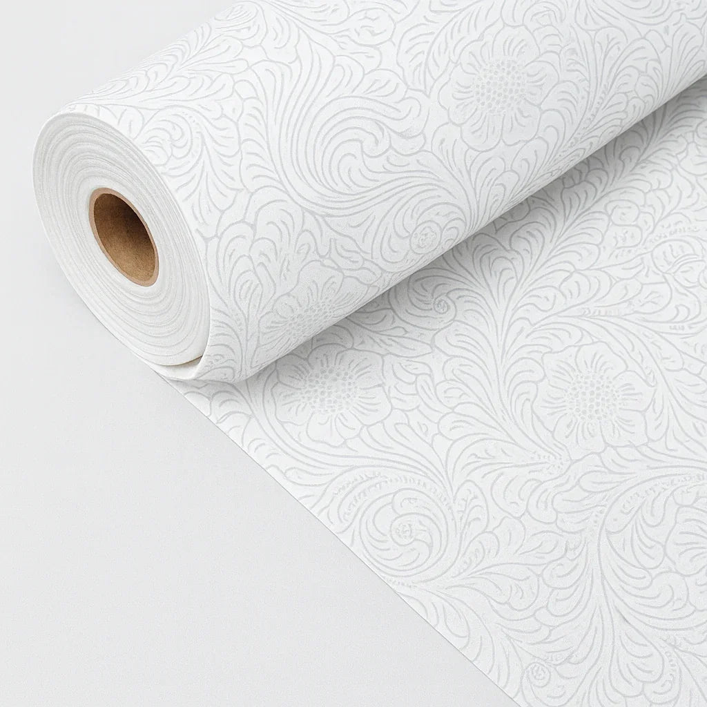 Rolo Papel Tête à Tête Branco Deco | NOVOTEX PLUS