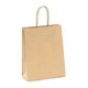 Saco Kraft Asa Torcida 18+8x24cm Take Away Comida Menu Restaurante Loja Compras