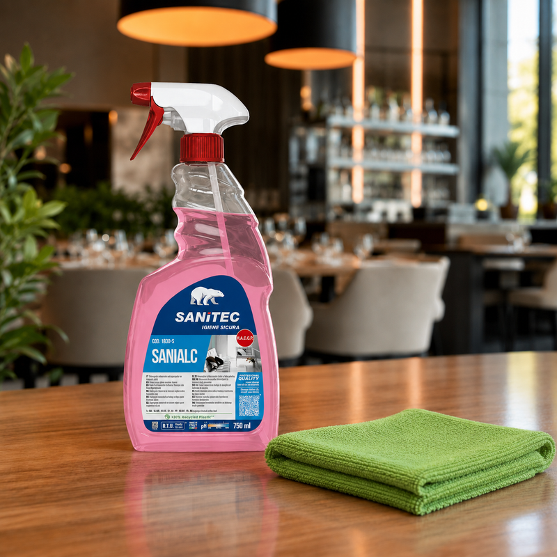 Detergente Higienizante Multiusos Spray Profissional | 750ml