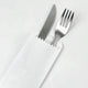 Saqueta Papel Branco Talheres Serviço Mesa Restaurante Café Catering Refeitório Cantina