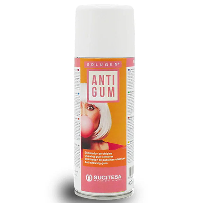Lata de Spray Removedor de Pastilhas Elásticas Colas e Adesivos da marca ANTIGUM