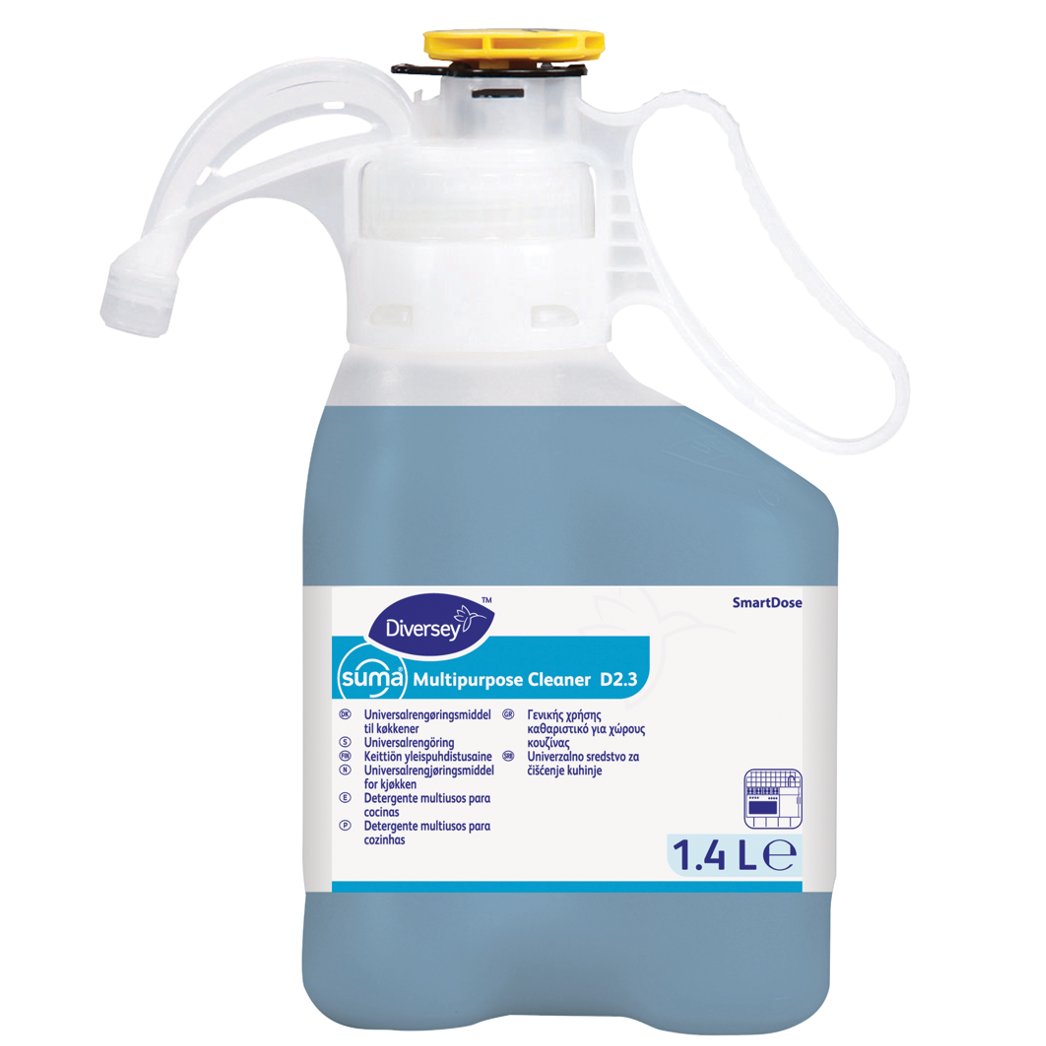 Taski Suma Multi SUMA MULTI D2.3 | Detergente Multiusos SmartDose 1,4L | DMC Higiene