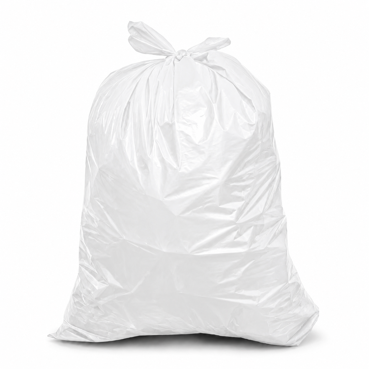 Sacos do Lixo Pretos Extra Fortes em Rolo 50L | 10un. - saco de lixo branco cheio