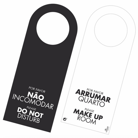 Aviso Pendurável de Não Incomodar (100un)