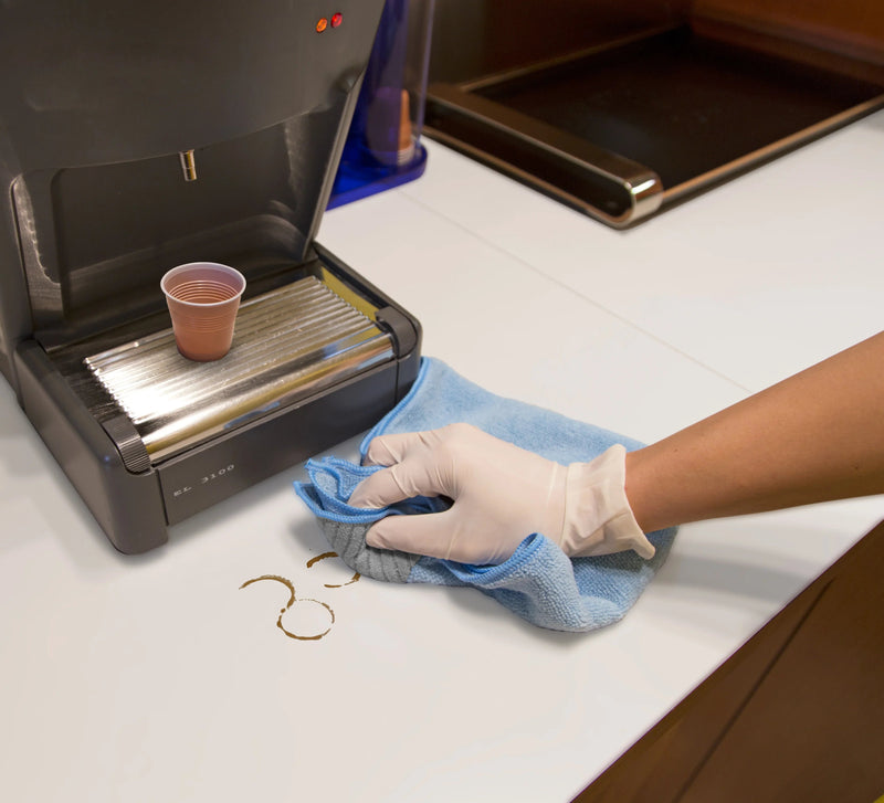 Pano Microfibras Multiusos TTS Limpeza Superfícies Profissional Empresas Cores HACCP VILEDA