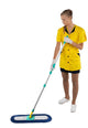 Armação Mopa Franja Metálica 40cm 60cm 80cm 100cm Suporte Franjinha Limpeza Profissional Empresas