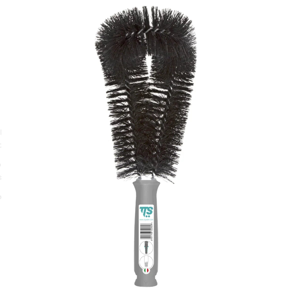 visão frontal do Vasculho Profissional Articulado para Tectos TTS CURVED WEB BRUSH