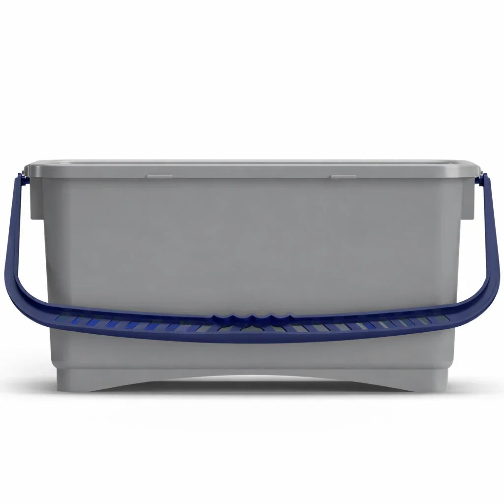 Balde Multiusos Retangular TTS Extra Forte 20L Lavagem Vidros Empresas Vileda