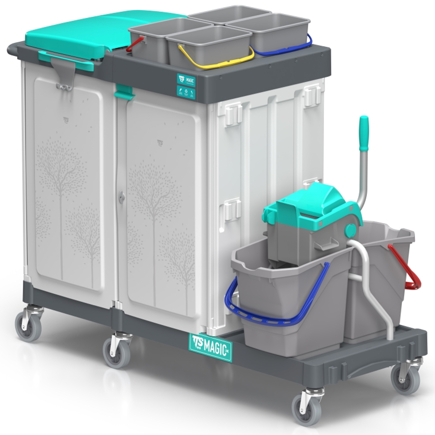 Carrinho Limpeza Piquete TTS ML